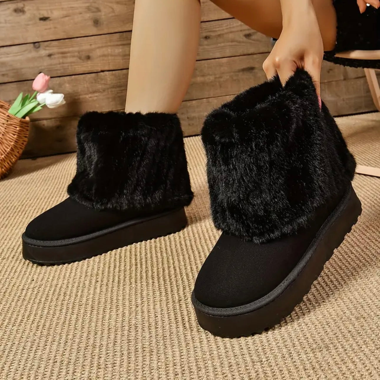 Dolce-Fur-Boots