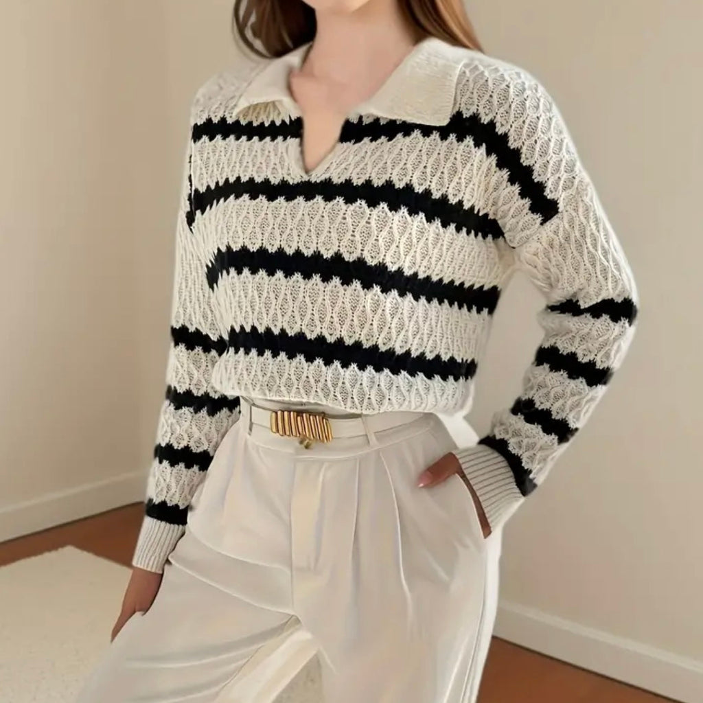 Polo-sweater