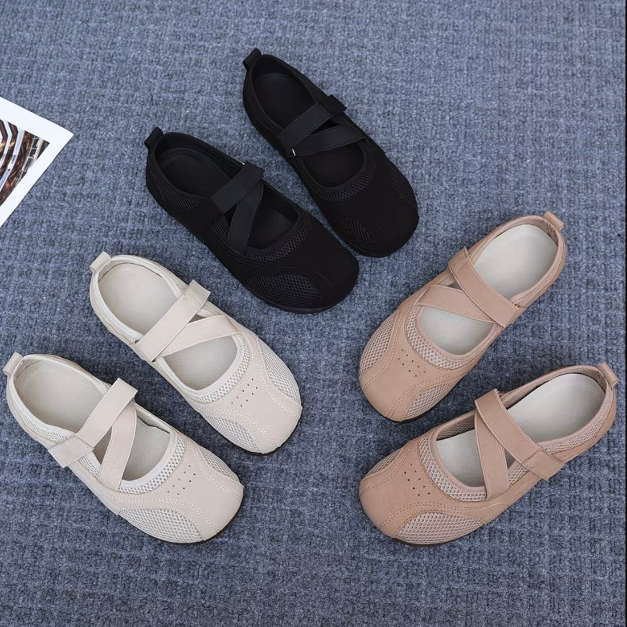 Women’s-Breathable-Mary-Jane-Walking-Shoes